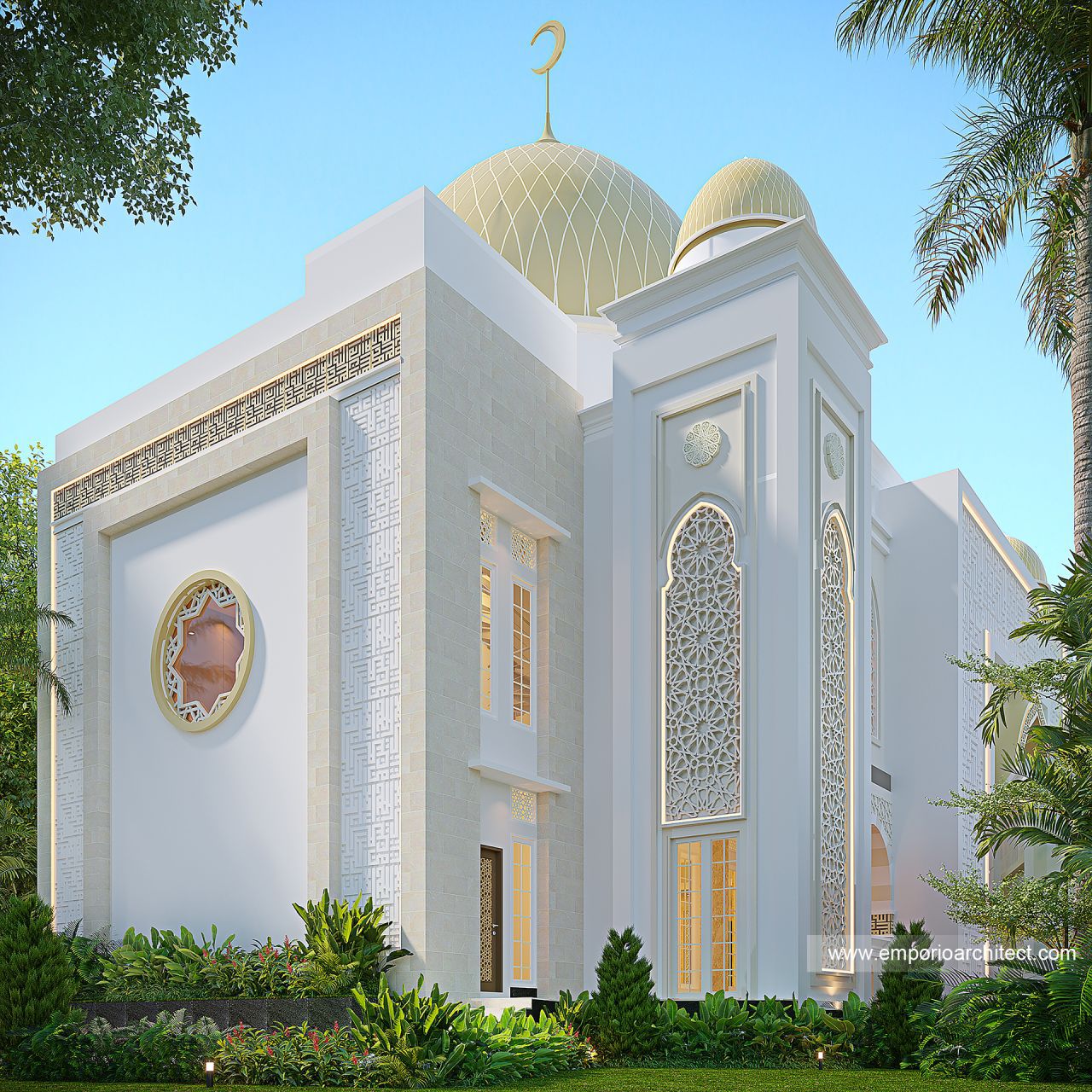 Pembangunan Masjid Al-Muttaqin Desa Margomulyo