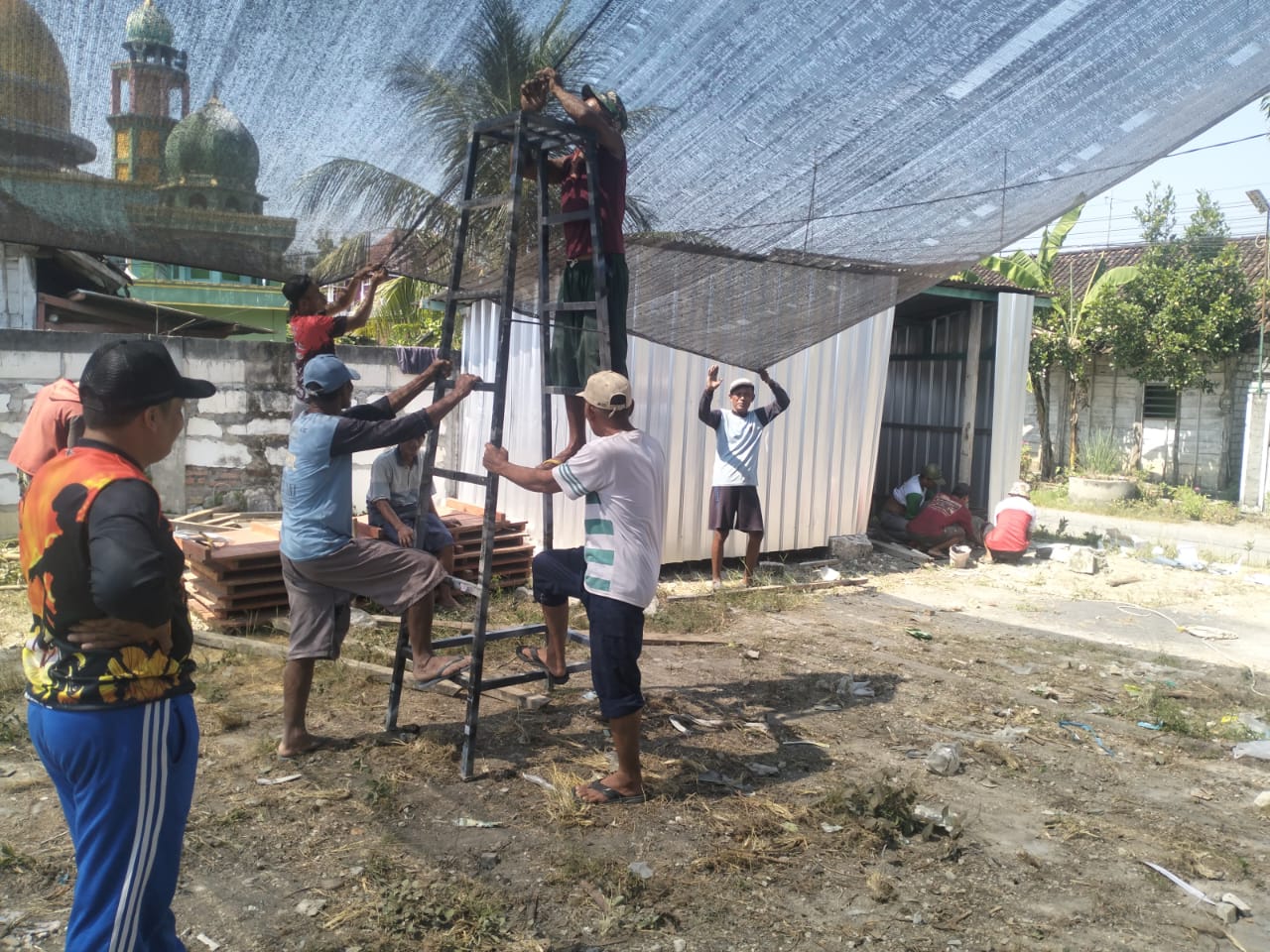 Persiapan Peletakkan Batu Pertama