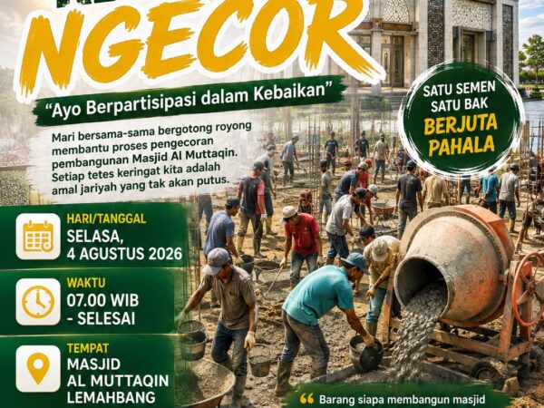 PANGGILAN RELAWAN NGECOR